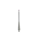 High-precision CNC stylus probe with ruby ball tip, compatible with Renishaw, Hexagon, Zeiss, Mitutoyo, BLUM, Marposs, and Heidenhain. Available in M2 threads for CMM and CNC machine tool probing