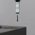 High-precision CNC stylus probe with ruby ball tip, compatible with Renishaw, Hexagon, Zeiss, Mitutoyo, BLUM, Marposs, and Heidenhain. Available in M2 threads for CMM and CNC machine tool probing