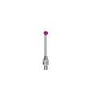 High-precision CNC stylus probe with ruby ball tip, compatible with Renishaw, Hexagon, Zeiss, Mitutoyo, BLUM, Marposs, and Heidenhain. Available in M3 threads for CMM and CNC machine tool probing