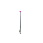 High-precision CNC stylus probe with ruby ball tip, compatible with Renishaw, Hexagon, Zeiss, Mitutoyo, BLUM, Marposs, and Heidenhain. Available in M3 threads for CMM and CNC machine tool probing