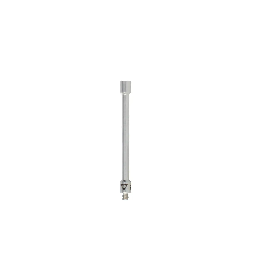 M2 stainless steel probe extension for CMM systems, compatible with Renishaw, Hexagon, Zeiss, Mitutoyo, and more. High-precision, corrosion-resistant extension for deep cavity and complex measurements.